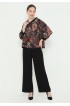 Lyne Halim Blouse Batik Kombinasi Rib, 8396